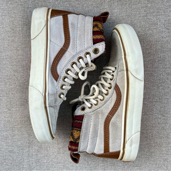 Vans Sk8-Hi MTE 3M Scotchgard Gray Suede Sneakers 721454 Men’s 4 / Women’s 5.5 - Picture 2 of 13